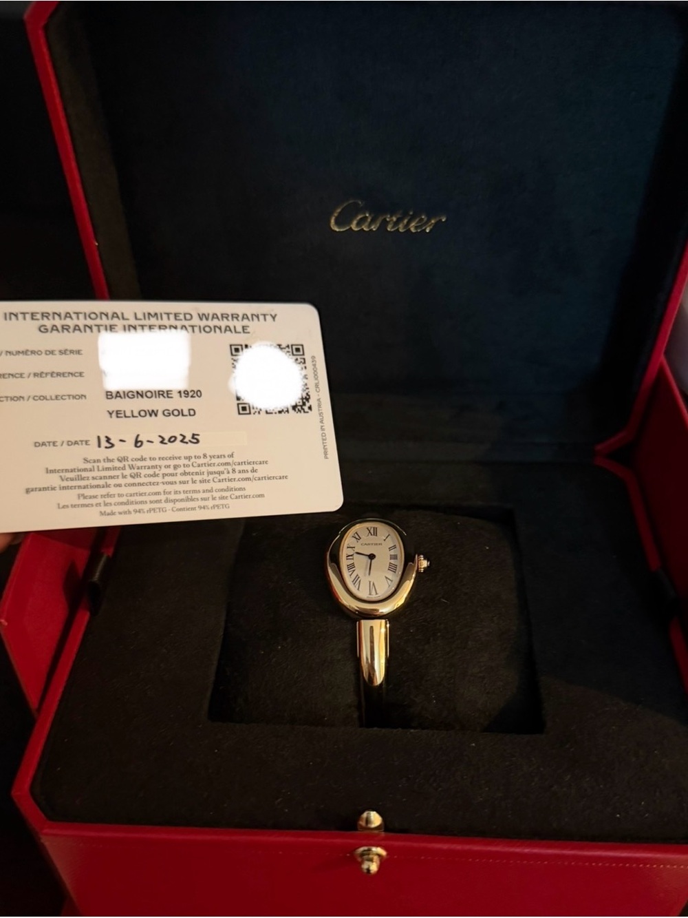 Cartier Baignoire de Cartier Watch Small